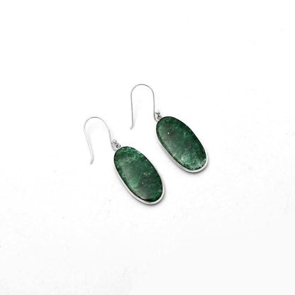 Natural Green Aventurine Earrings E-1001 SDE64702
