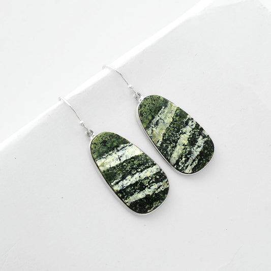 Natural Chrysotile Earrings E-1001 SDE66013