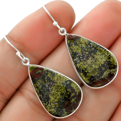 Dragon Blood Stone - South Africa Earrings E-1001 SDE66014