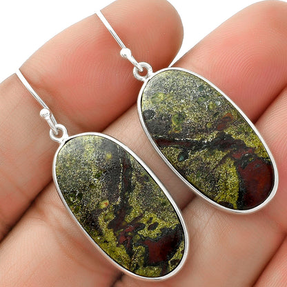 Dragon Blood Stone - South Africa Earrings E-1001 SDE66017