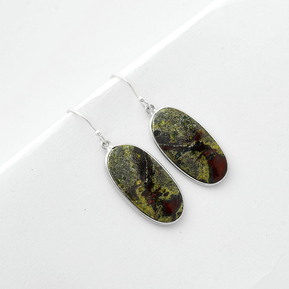 Dragon Blood Stone - South Africa Earrings E-1001 SDE66017