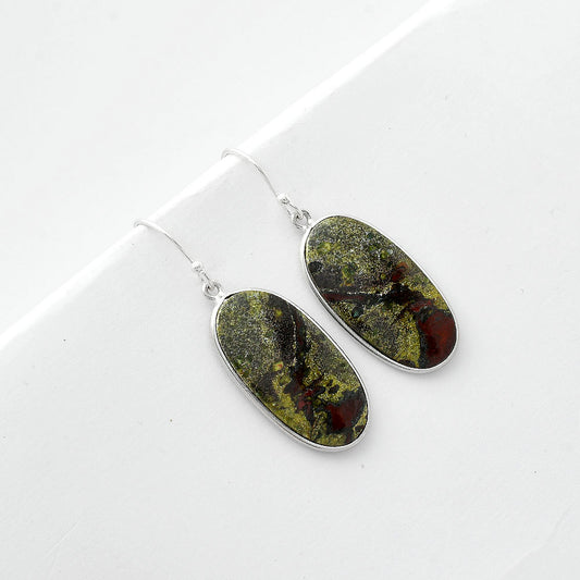 Dragon Blood Stone - South Africa Earrings E-1001 SDE66017