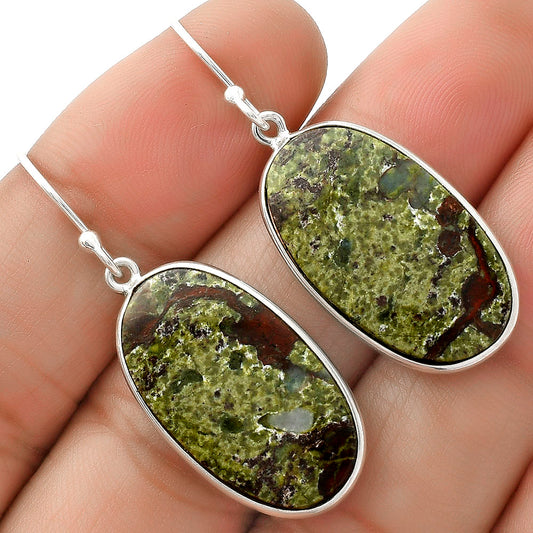 Dragon Blood Stone - South Africa Earrings E-1001 SDE66018