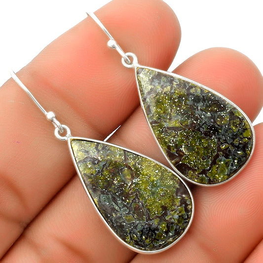 Dragon Blood Stone - South Africa Earrings E-1001 SDE66048