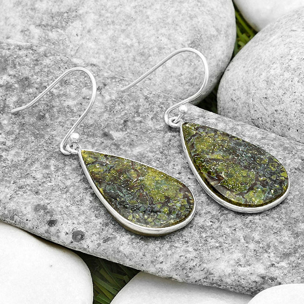 Dragon Blood Stone - South Africa Earrings E-1001 SDE66048