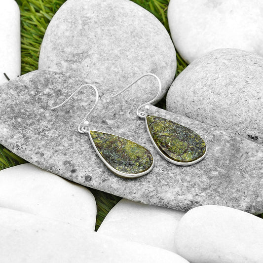 Dragon Blood Stone - South Africa Earrings E-1001 SDE66048