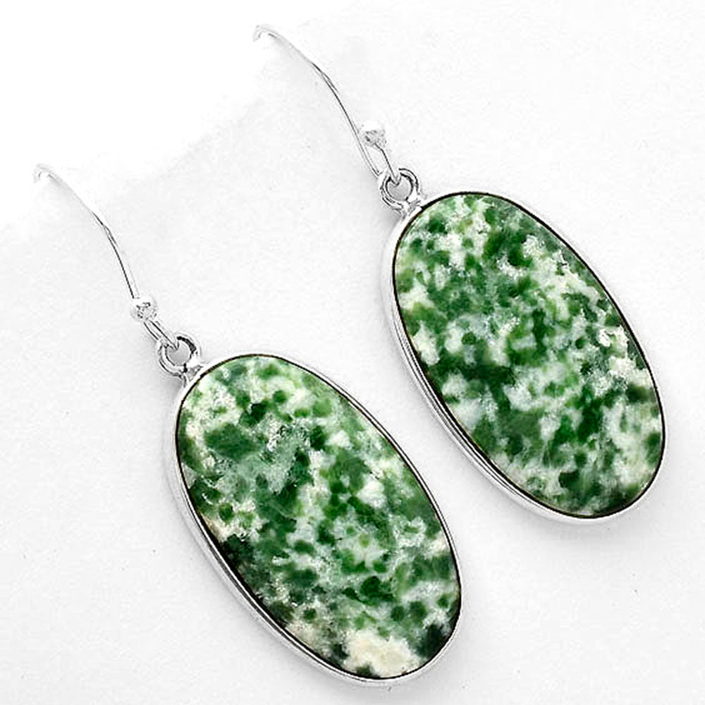 Natural Dioptase Earrings E-1001 SDE66395