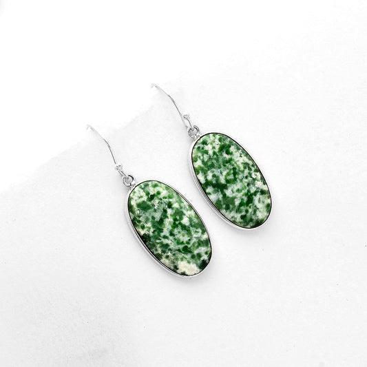 Natural Dioptase Earrings E-1001 SDE66395