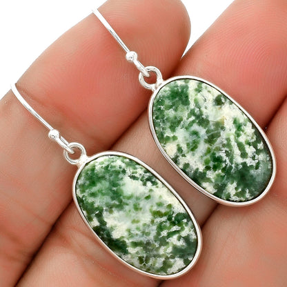 Natural Dioptase Earrings E-1001 SDE66399