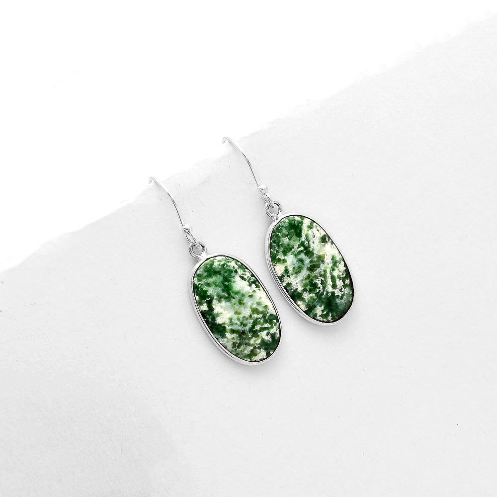 Natural Dioptase Earrings E-1001 SDE66399