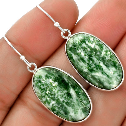 Natural Dioptase Earrings E-1001 SDE66401