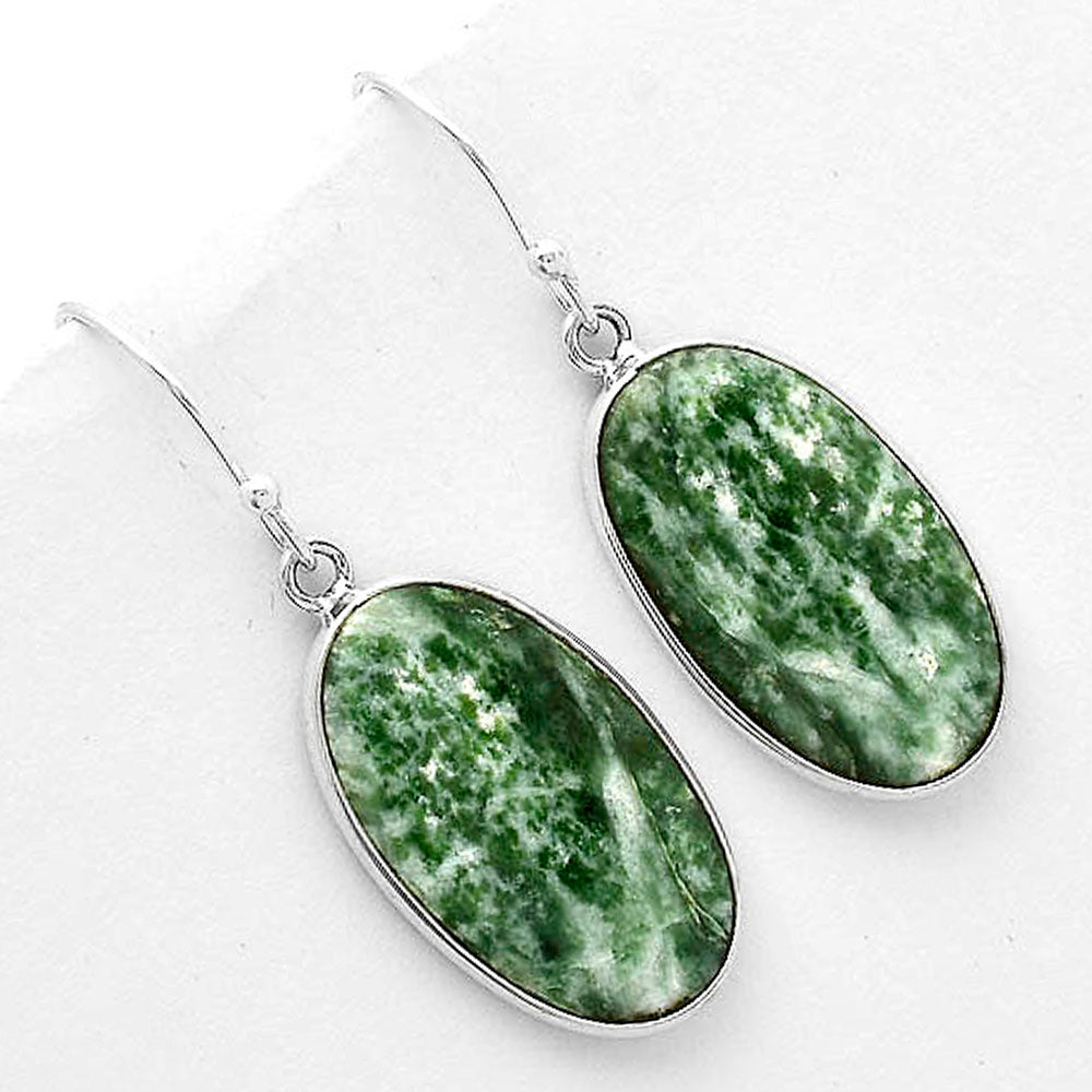 Natural Dioptase Earrings E-1001 SDE66401