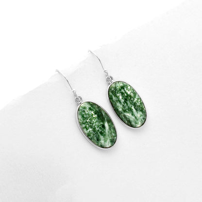 Natural Dioptase Earrings E-1001 SDE66401