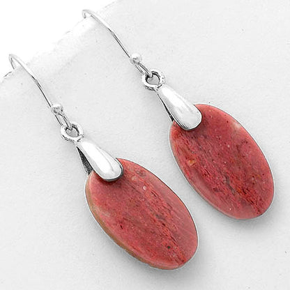 Natural Pink Tulip Quartz Earrings E-1214 SDE66439