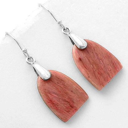 Natural Pink Tulip Quartz Earrings E-1214 SDE66440