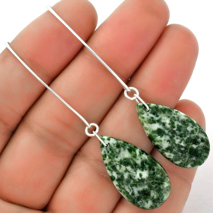 Natural Dioptase Earrings E-1114 SDE66543