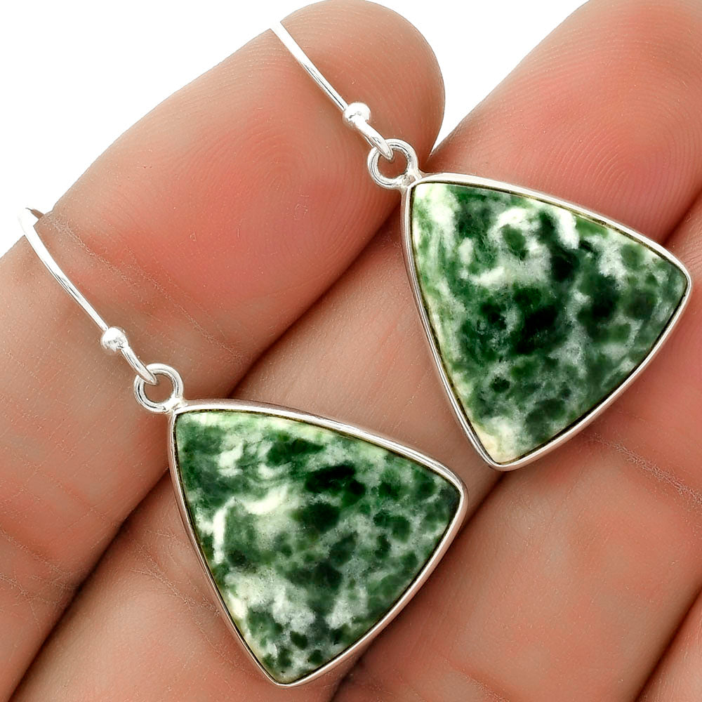 Natural Dioptase Earrings E-1001 SDE66555