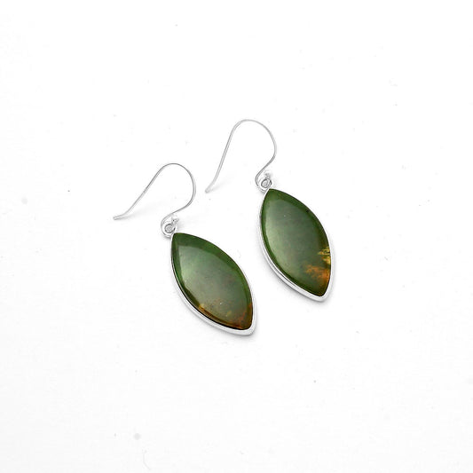 Natural Chrome Chalcedony Earrings E-1001 SDE66560