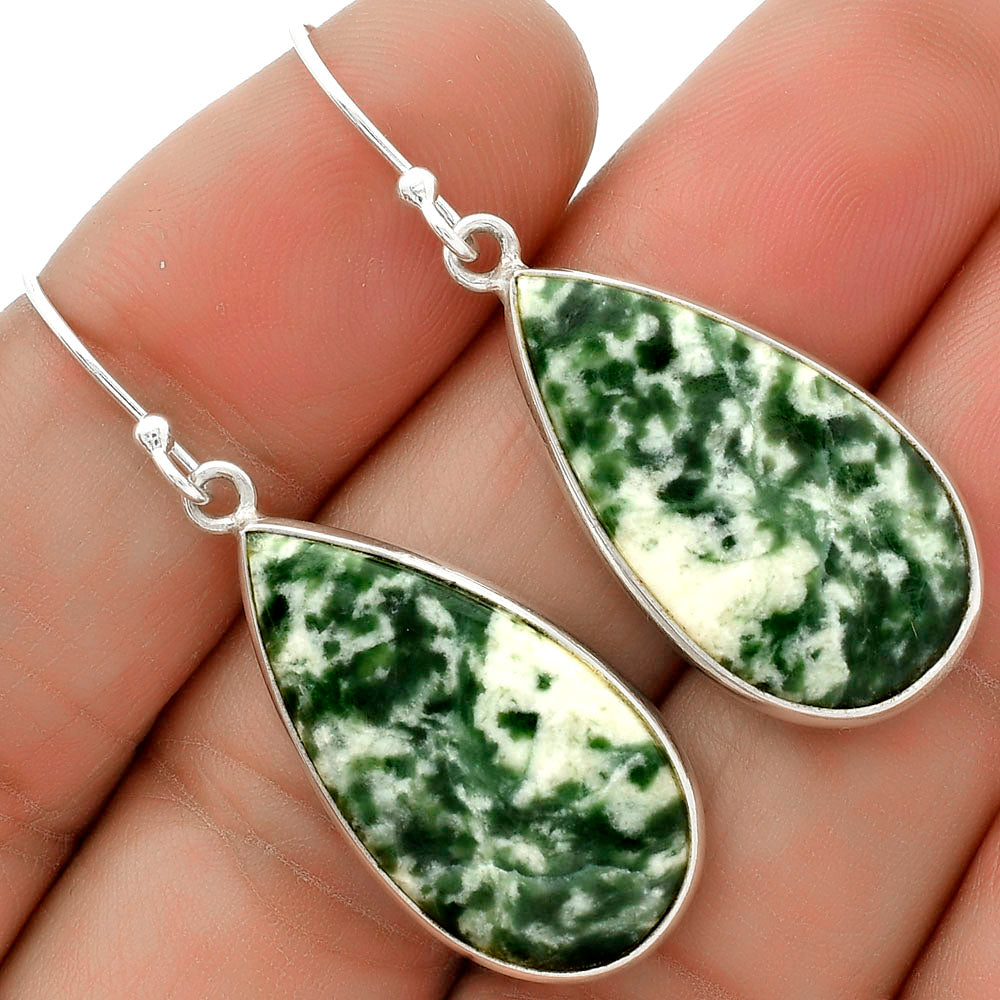 Natural Dioptase Earrings E-1001 SDE66586