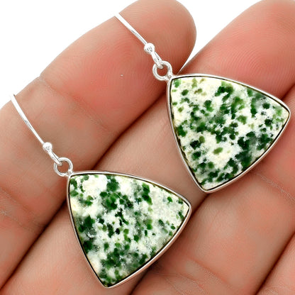 Natural Dioptase Earrings E-1001 SDE66592