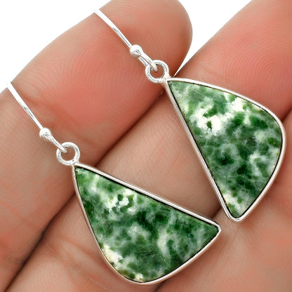 Natural Dioptase Earrings E-1001 SDE66657