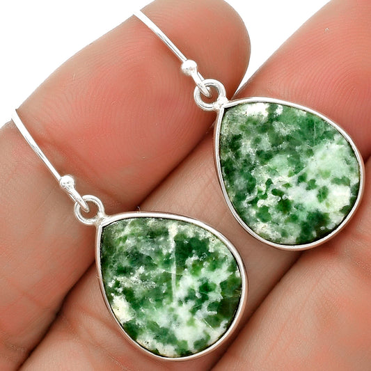 Natural Dioptase Earrings E-1001 SDE66673