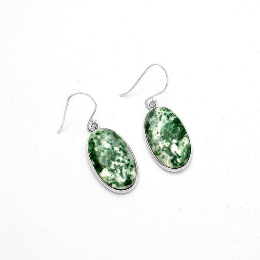 Natural Dioptase Earrings E-1001 SDE66701