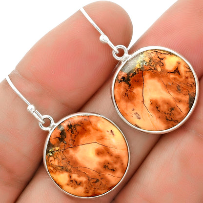 Natural Maligano Jasper - Indonesia Earrings E-1001 SDE66734