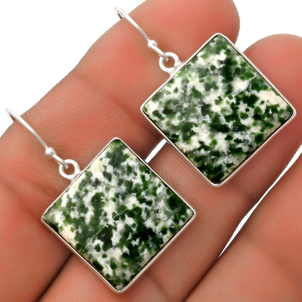 Natural Dioptase Earrings E-1001 SDE66877