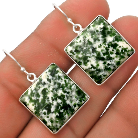 Natural Dioptase Earrings E-1001 SDE66877