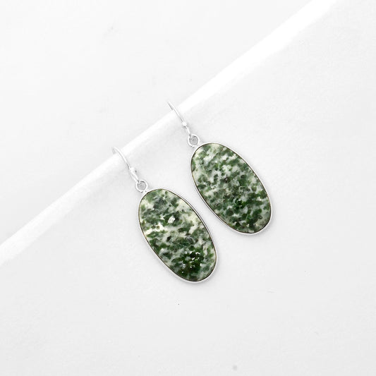 Natural Dioptase Earrings E-1001 SDE66882