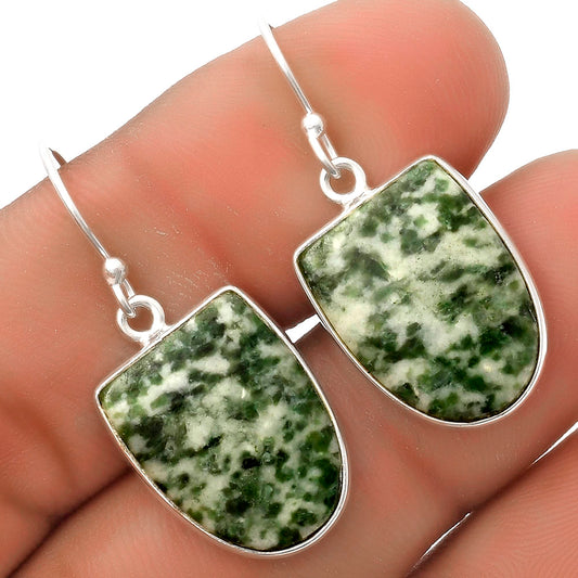 Natural Dioptase Earrings E-1001 SDE66938