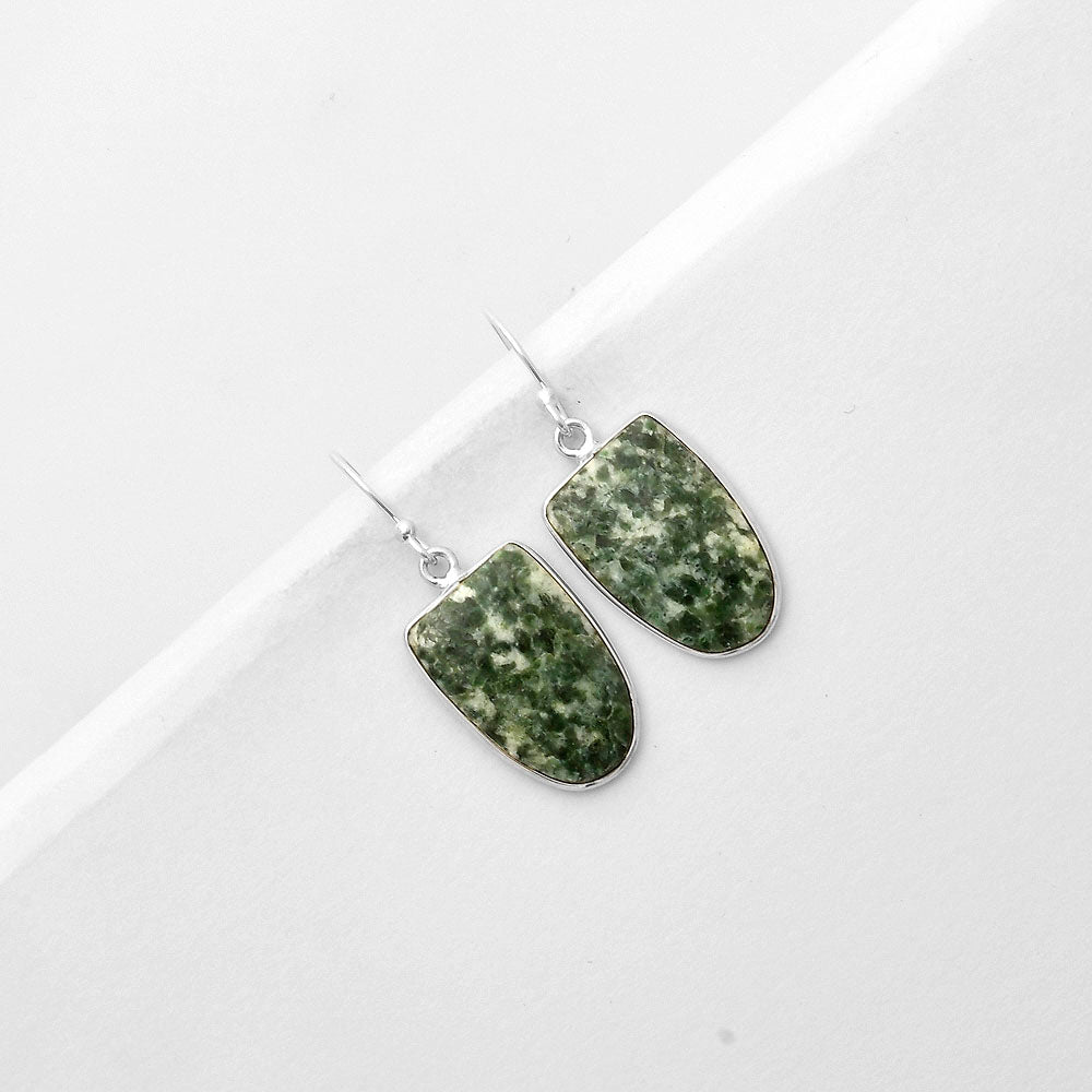 Natural Dioptase Earrings E-1001 SDE66985