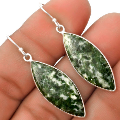 Natural Dioptase Earrings E-1001 SDE67022