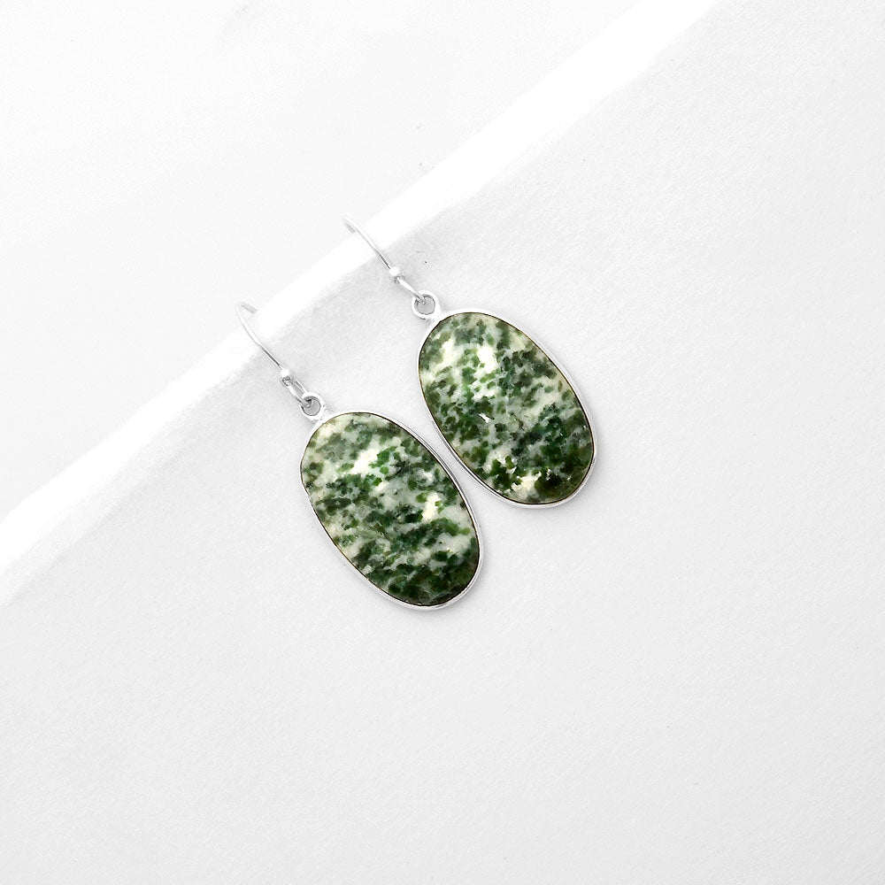 Natural Dioptase Earrings E-1001 SDE67023