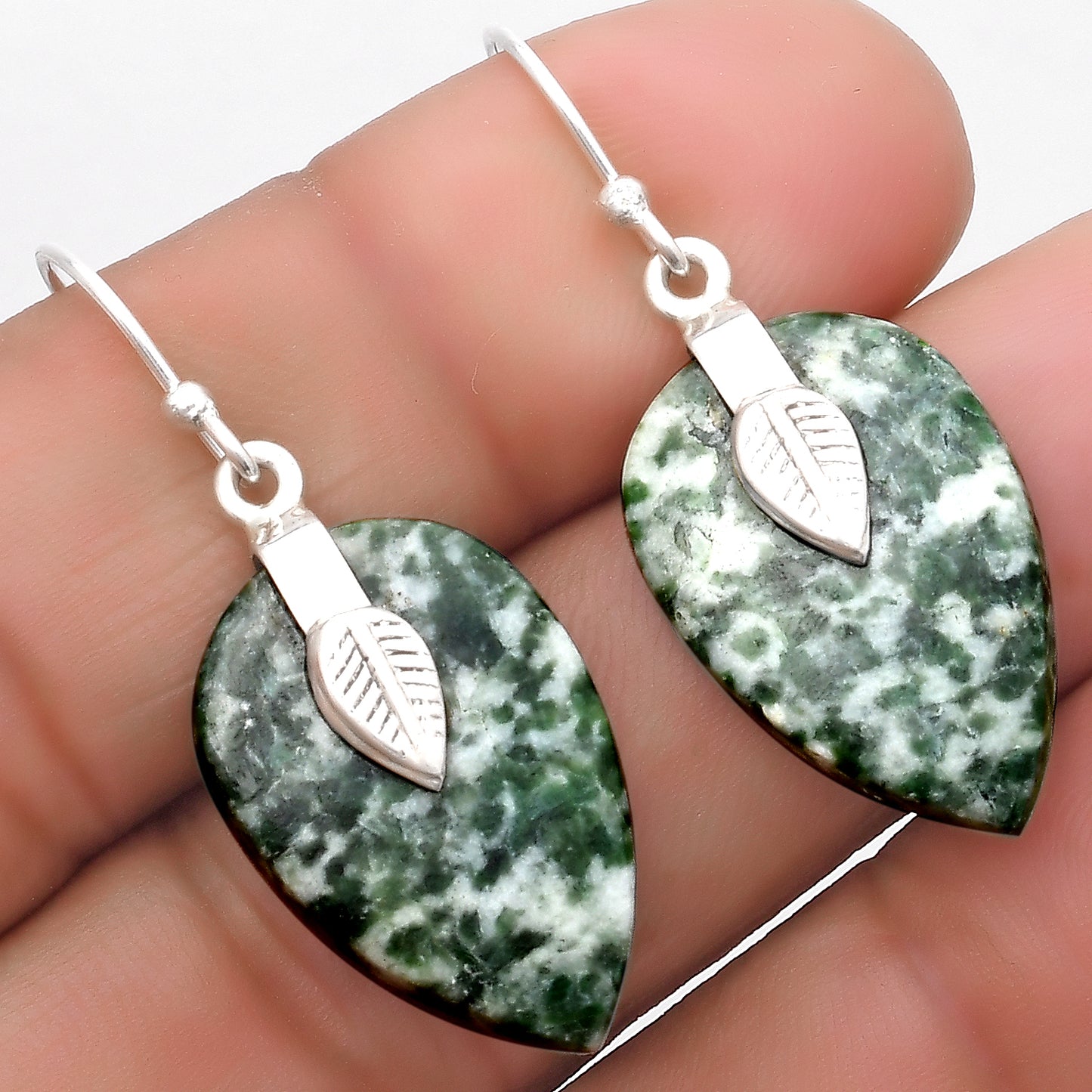 Natural Dioptase Earrings E-1137 SDE67206