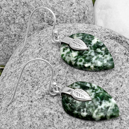 Natural Dioptase Earrings E-1137 SDE67206