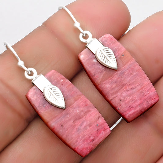 Natural Pink Tulip Quartz Earrings E-1137 SDE67207