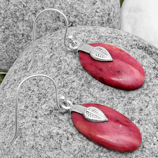 Natural Pink Tulip Quartz Earrings E-1137 SDE67208