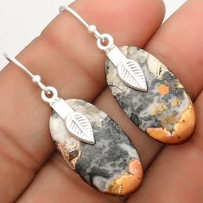 Natural Maligano Jasper - Indonesia Earrings E-1137 SDE67228