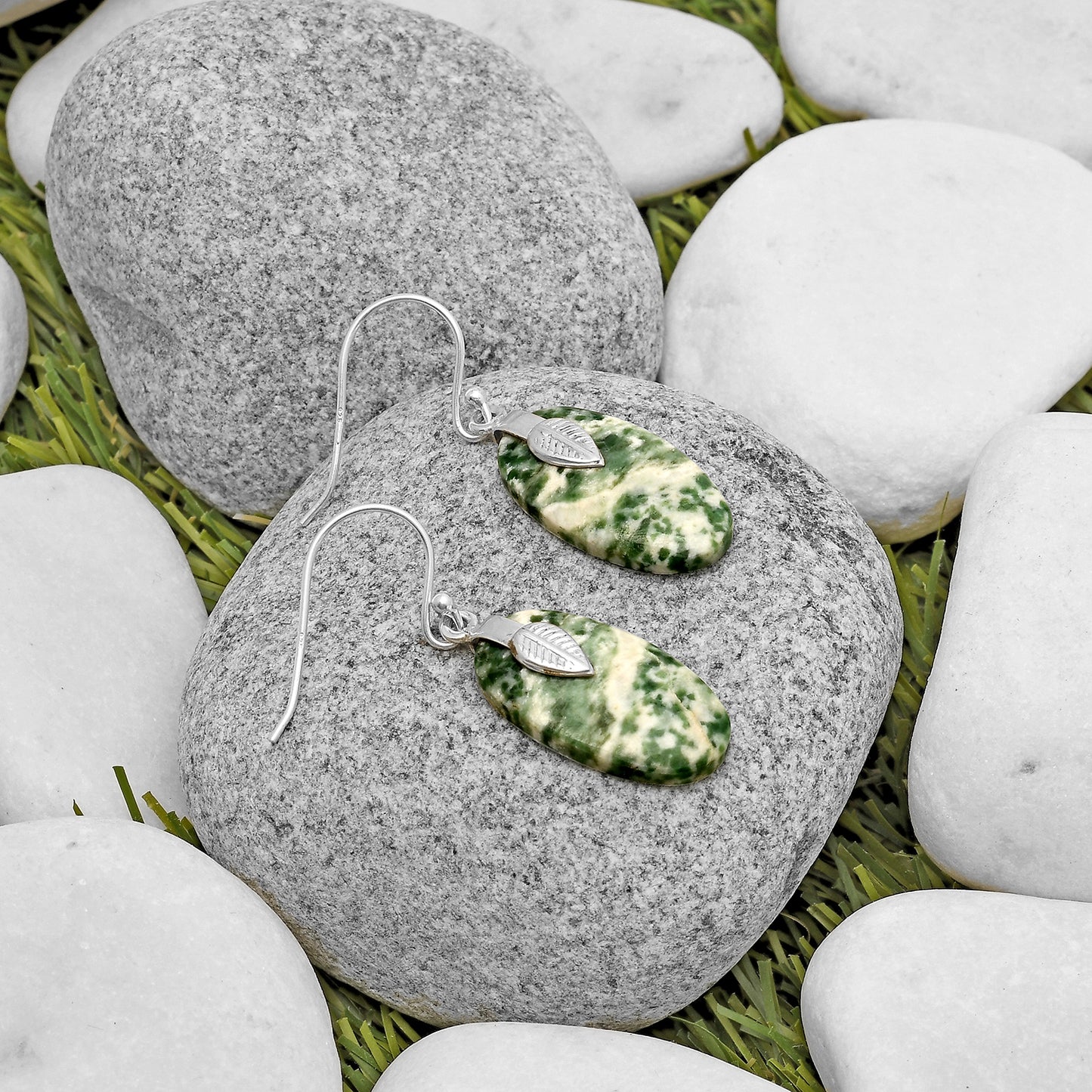 Natural Dioptase Earrings E-1137 SDE67233