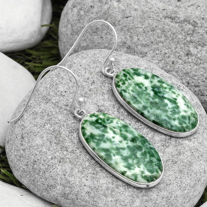 Natural Dioptase Earrings E-1001 SDE67334