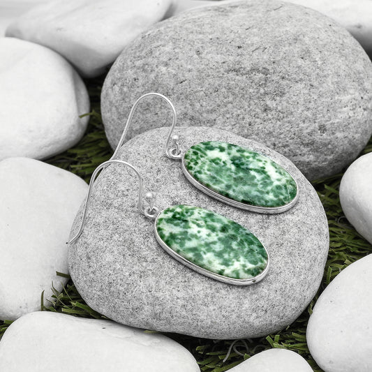 Natural Dioptase Earrings E-1001 SDE67334