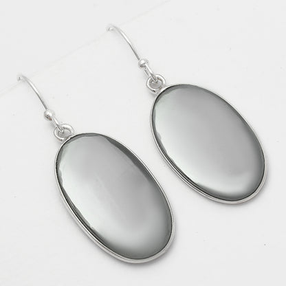Natural Gunmetal Earrings E-1001 SDE67391