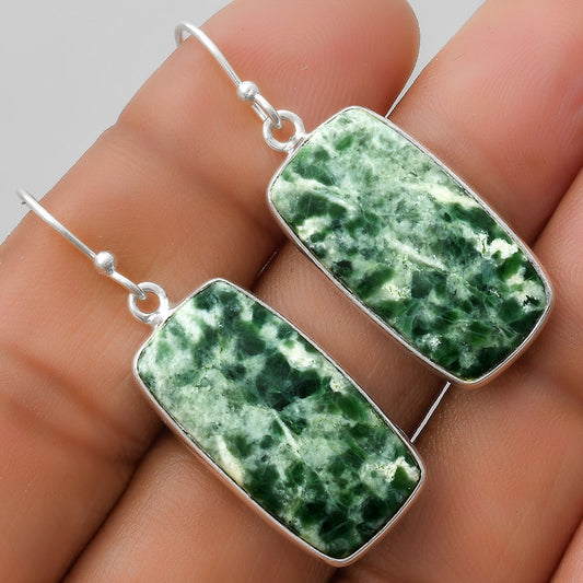 Natural Dioptase Earrings E-1001 SDE67576