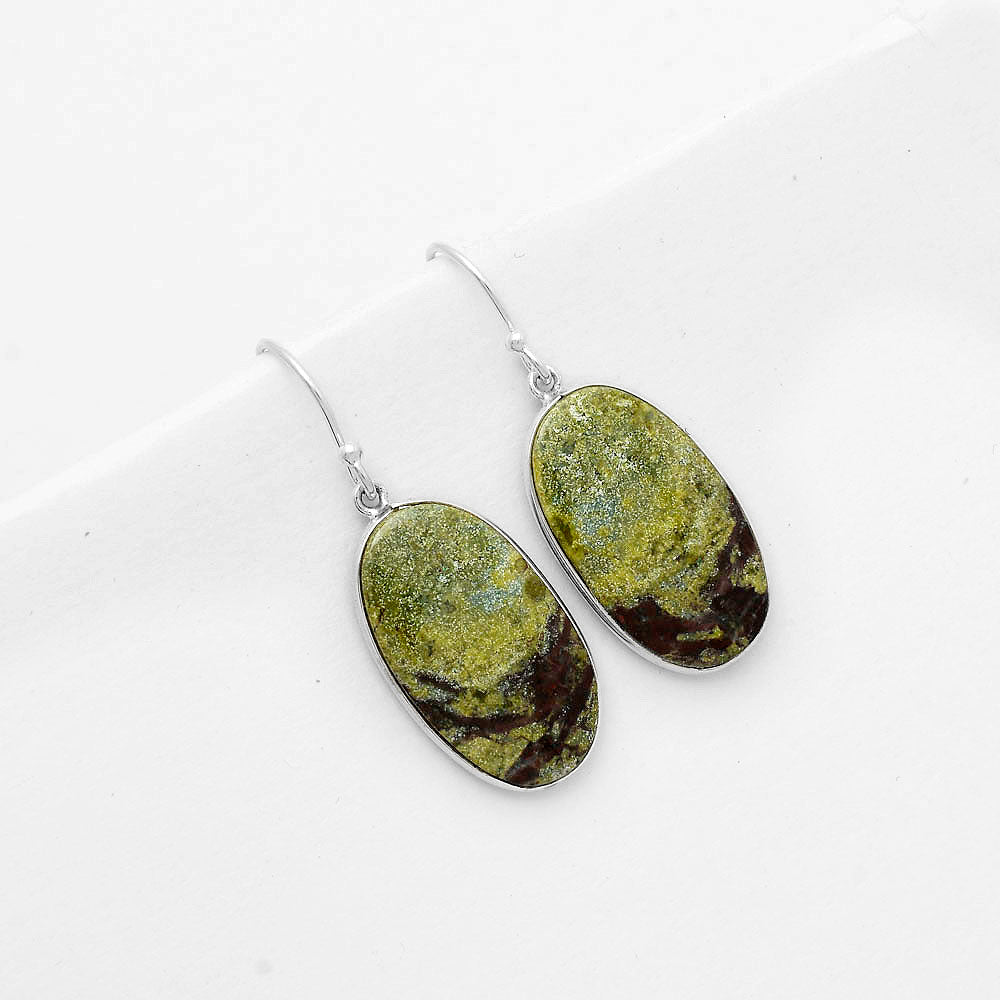 Dragon Blood Stone - South Africa Earrings E-1001 SDE67660
