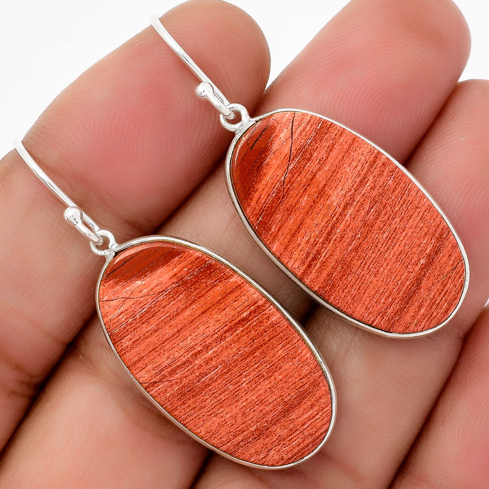 Natural Snake Skin Jasper Earrings E-1001 SDE67673