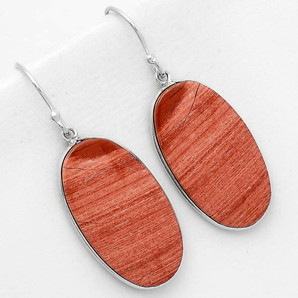 Natural Snake Skin Jasper Earrings E-1001 SDE67673