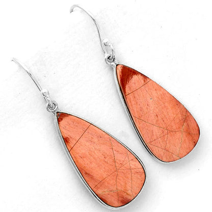 Natural Snake Skin Jasper Earrings E-1001 SDE67859