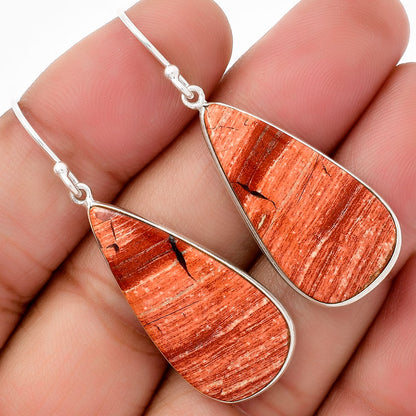 Natural Snake Skin Jasper Earrings E-1001 SDE67862